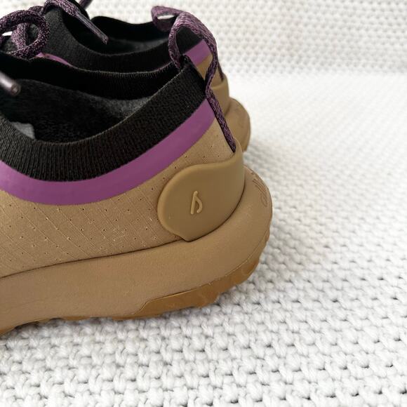 Allbirds Women Trail Runners SWT in Hazy Beige Lux Purple Running Sneakers 8.5 - Picture 6 of 10